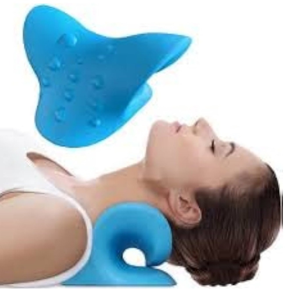 Neck Shoulder Relaxer Cervical Traction Device Pain‎ Relief Alignment Stretcher